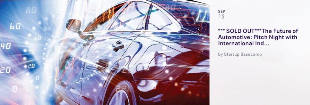 The Future of Automotive: Pitch Night with International Industry Experts