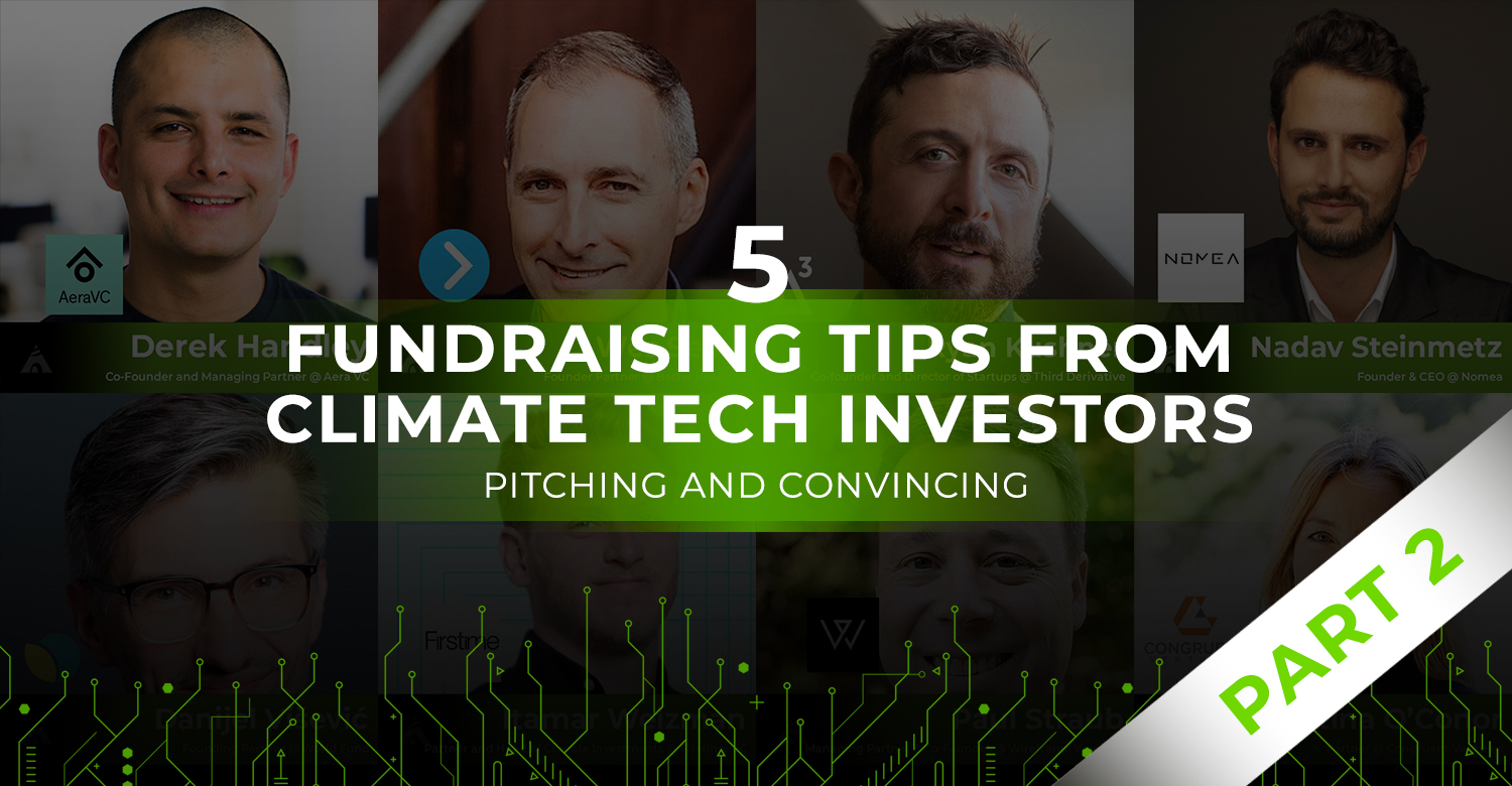 fundraising tips for climate tech founders - how to get started in climate tech: accelerate