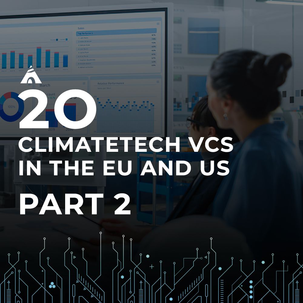 20 VCs US EU Part 2 how to get started in climate tech: accelerate
