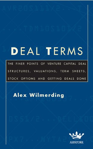 Deal Terms by Alex Wilmerding - climate tech books for founders
