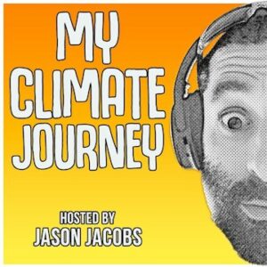 My Climate Journey Podcast Logo -how to get started in climate tech: learn