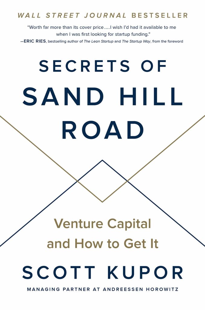 Secrets of Sand Hill Road Scott Kupor - how to get started in climate tech: learn - climate tech books for founders