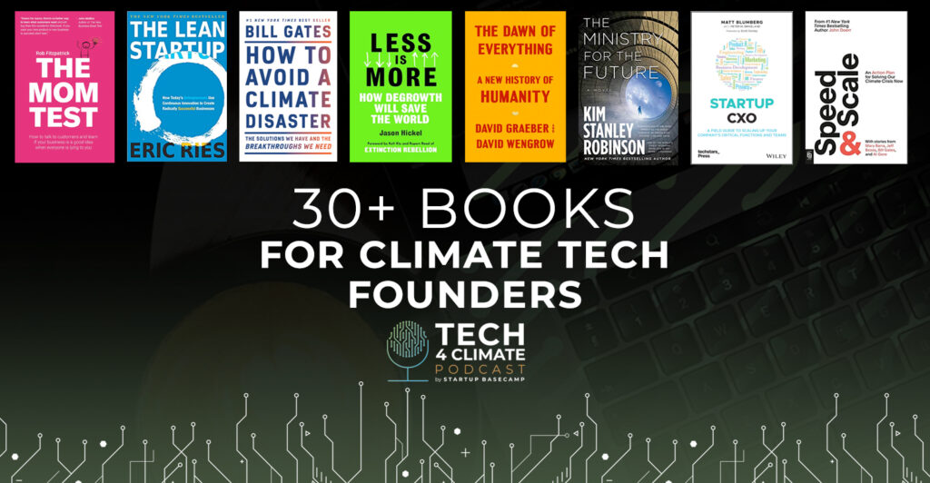 Climate Tech book recommendationsn