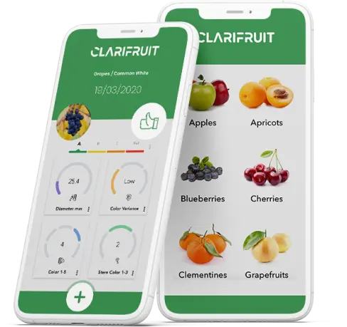 Clarifruit app phone climate tech startups to watch