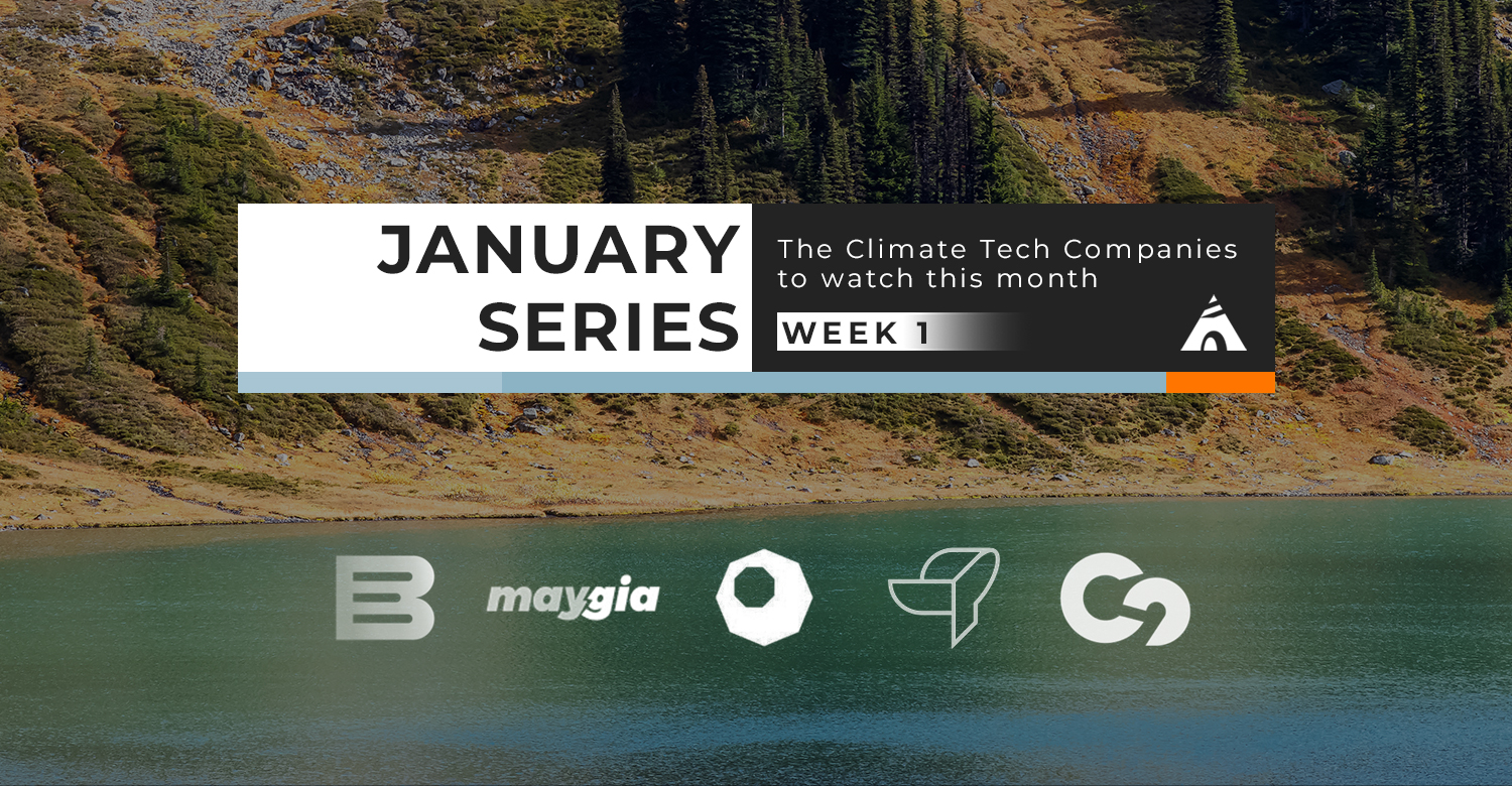 Climate tech startups to watch January week 1 2023