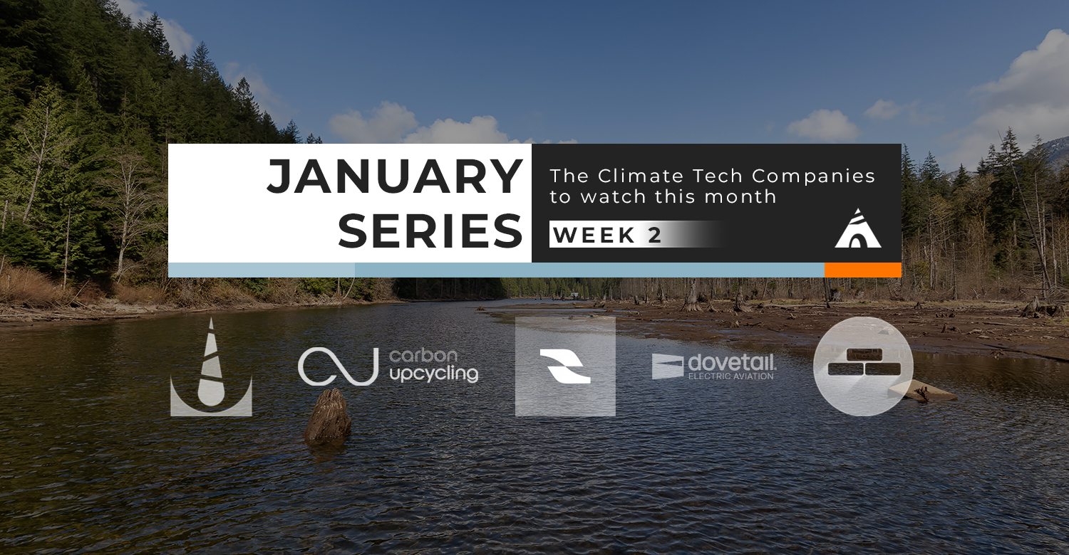 Climate tech startups to watch January week 2 2023
