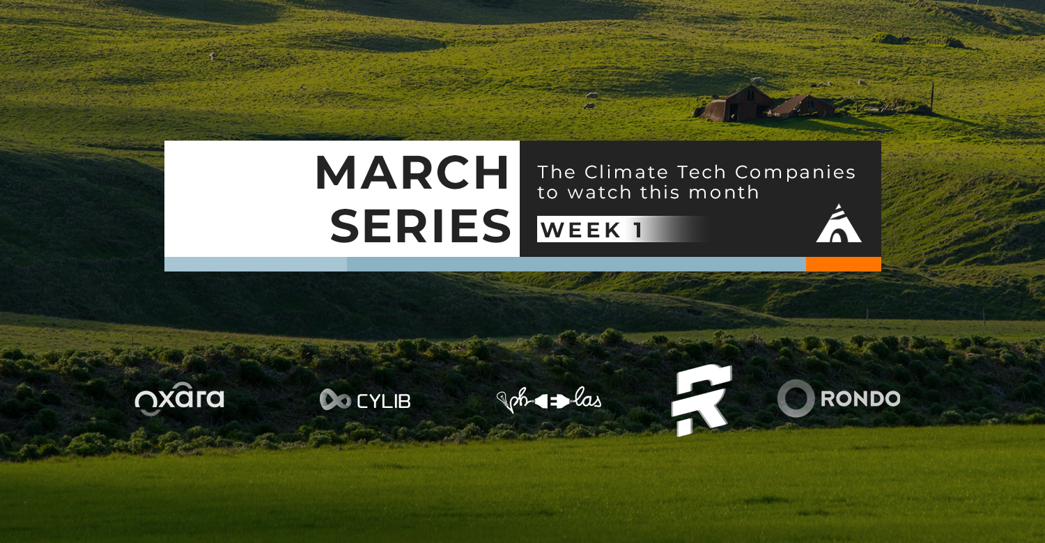 5 climate tech startups to watch March week 1 2023