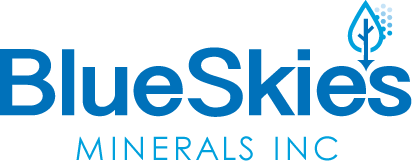 Blue Skies Minerals climate tech startups logo